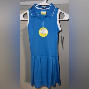 NWT - Nicklaus Blue dress size S(8) girls.